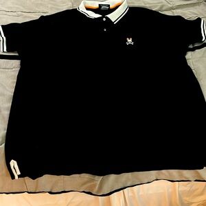 Psycho Bunny Black polo